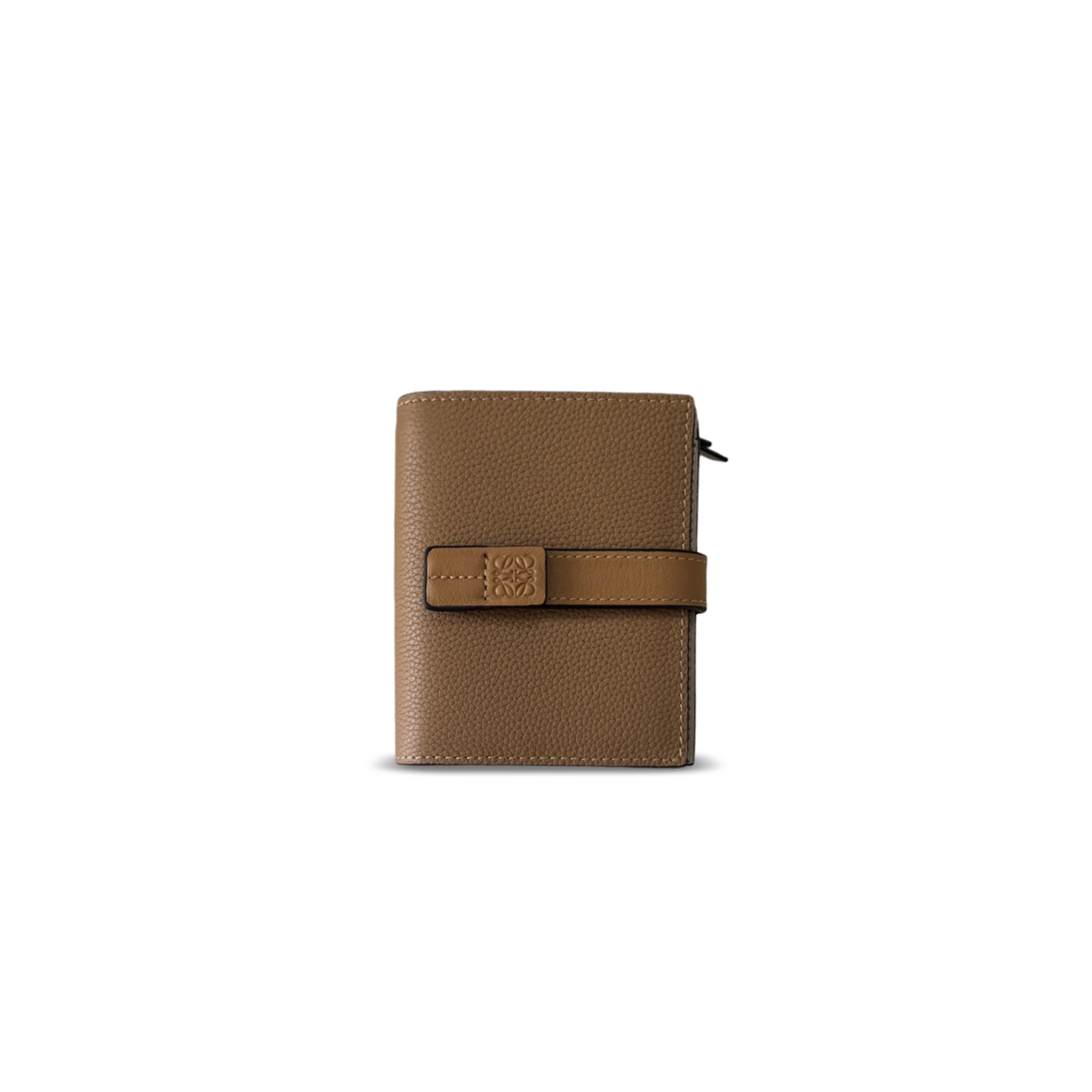 L0ew* COMPACT ZIP WALLET IN SOFT GRAINED CALFSKIN C660Z41X04 (11*9*2.5cm)
